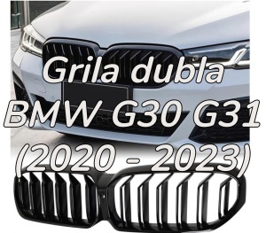 Grila dubla BMW G30 G31 G38 'Nightvision' LCI M-LOOK