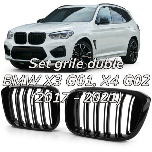 Grila dubla BMW X3 G01 X4 G02 (2017 - 2021) M-LOOK