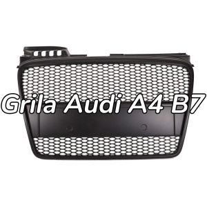 Grila sport fara emblema Audi A4 B7 RS Style