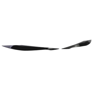 Pleoape bad boy BMW F30 F31 negru lucios - Img 3