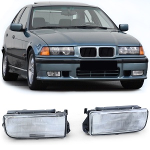 Proiectoare ceata BMW E36 clar 'OEM look' - Img 2