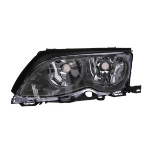Set faruri BMW E46 FL look negru - Img 5