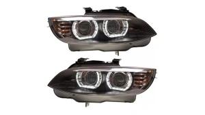 Set faruri BMW E92, E93 NFL Xenon 3D Angel Eyes - Img 4