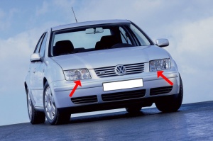 Set faruri VW Bora