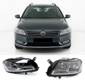 Set faruri VW Passat B7 negru