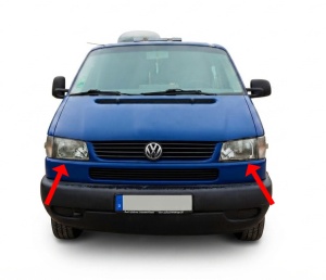 Set faruri VW T4 Multivan, Caravelle
