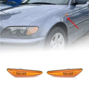 Set semnalizari aripa BMW E46 FL, X3 E83 portocaliu