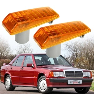 Set semnalizari aripa Mercedes W124, 190 W201, W202, W140, R129 portocaliu