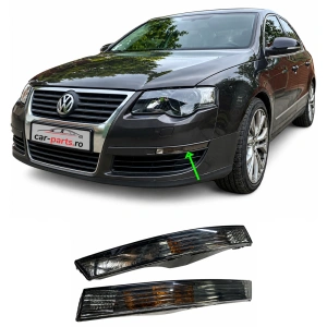Set semnalizari bara fata VW Passat B6 3C fumuriu