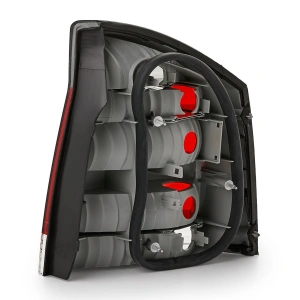 Set stopuri Opel Vectra C GTS OPC look rosu fumuriu - Img 3