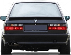 Stopuri BMW E30 NFL non-facelift rosu fumuriu - Img 6