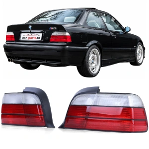 Stopuri BMW E36 coupe cabrio rosu alb - Img 2