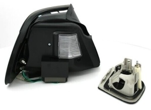 Stopuri BMW E46 cabrio NFL LED rosu clar - Img 2