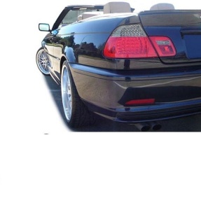 Stopuri BMW E46 cabrio NFL LED rosu fumuriu - Img 5