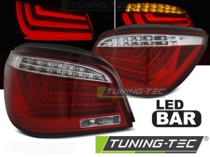 Stopuri BMW E60 NFL LED BAR rosu clar