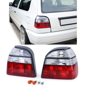 Stopuri VW Golf 3 hatchback cabrio rosu/clar - Img 1