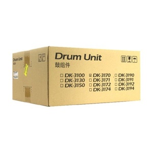 Kyocera OEM DK-3170 Drum Unit, 302T993060, 302T993061, DK3170