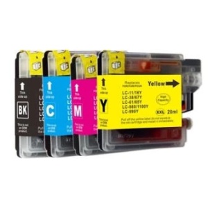 Bro LC1100/LC980 XL C ink, LC-980C, LC-1100C, LC-985C