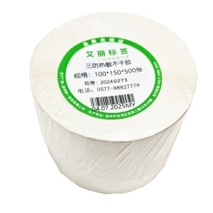 Rola etichete termice autoadezive perforate 10x15x500 buc