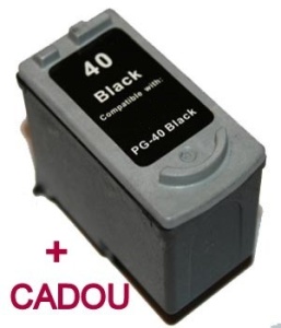 Can PG-40 BK NEW ink, PG-40, 0615B001