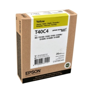 Epson OEM T40C Y ink, C13T40C440
