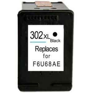 HPC 302XL B V2 (F6U68AE) BK NEW Ink, 302XL, F6U68AE