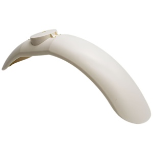Aripă față pentru trotinete electrice Xiaomi Mi M365, Xiaomi Mi Essential, Xiaomi Mi Pro, Xiaomi Mi Pro 2, Xiaomi Mi 3 + Șurub cu piuliță pentru prindere, eWheel, Alb - Img 3