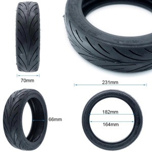 Cauciuc tubeless 60/70-6.5 pentru trotinete electrice Xiaomi Elite, Xiaomi 4 Pro Gen2, Xiaomi 5, Xiaomi 5 Pro, Ninebot Max G30, Wanda - Img 2