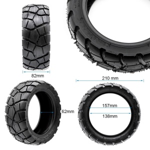 Cauciuc tubeless 9x3-5.5 pentru trotinetă electrică Kukirin G2 Pro (2024), eWheel, Rhinotrack - Img 2