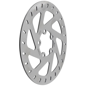 Disc frână 140 mm cu 5 prinderi pentru trotinete electrice Xiaomi Mi 4 + 5 șuruburi, eWheel, Argintiu - Img 3