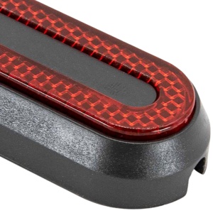 Set 4 capace roți față și spate cu elemente reflectorizante pentru trotinete electrice Xiaomi Mi M365/1S/3/Essential/Pro/Pro 2, eWheel, Negru/Roșu - Img 3