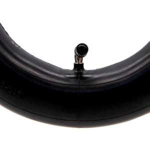 Cameră 10x3 | 255x80 | 80/65-6 cu valvă îndoită la 90 de grade pentru trotinete electrice, Black Cat, Calitate PREMIUM - 2 mm grosime - Img 3