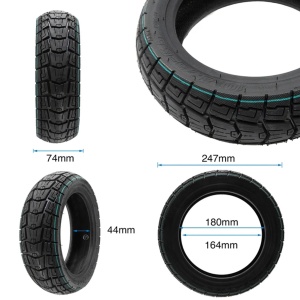 Cauciuc tubeless 10x2.75-6.5 off-road pentru trotinete electrice Kukirin G2, Kukirin G3, Kukirin G2 Ultra, Kukirin G2 Master, Kukirin G1 Pro, eWheel Runflat - Img 2