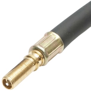 Prelungitor valvă 180 mm, flexibil, din cauciuc, compatibil cu valve auto (Schrader) - Img 5