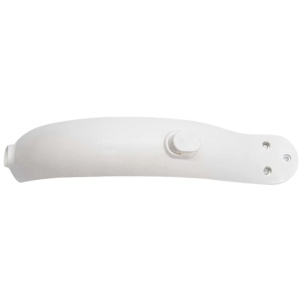 Aripă spate pentru trotinete electrice Xiaomi Mi M365, Xiaomi Mi Pro, eWheel, Alb + Cârlig + 3 șuruburi cu 3 căpăcele de protecție - Img 3