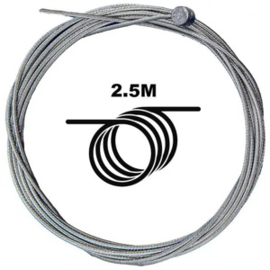 Cablu frână 2.5 m pentru trotinete electrice, eWheel, Argintiu - Img 2