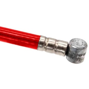 Cablu frână cu cămașă 1.75 m pentru trotinete Xiaomi Mi 1S, Xiaomi Mi 3, Xiaomi Mi Essential, Xiaomi Mi M365, eWheel, Roșu - Img 4
