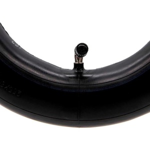 Cameră 10x2 | 10x2.125 cu valvă îndoită la 90 grade pentru trotinete electrice, Black Cat - Img 3