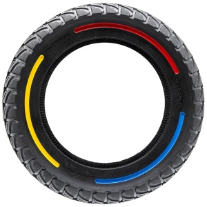Cauciuc plin 10x2.75-6.5 pentru trotinete electrice, Cityneye, Negru/Tricolor - Img 3