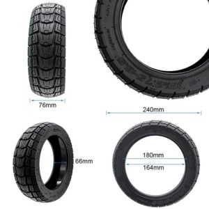 Cauciuc tubeless cu gel sigilant 10x2.75-6.5 off-road pentru trotinete electrice Kukirin G2, Kukirin G3, Kukirin G2 Ultra, Kukirin G2 Master, Kukirin M4 Max, eWheel V2 - Img 2