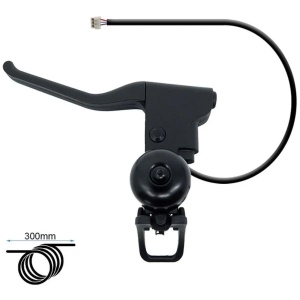 Manetă frână cu sonerie pentru trotinete electrice Ninebot D18E/D28E/D38E și F2/F25 II/F30E/F40E, eWheel - Img 2
