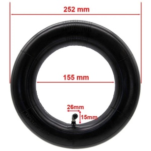 Pachet PROMO: 1 x Cauciuc 10x3.0-6 | 255x80 | 80/65-6 + 1 x Cameră 10x3 | 255x80 | 80/65-6 cu valvă îndoită la 90 de grade, pentru trotinete electrice Kukirin G3 Pro/M4/M4 Pro, Kugoo M4/M4 Pro - Img 8