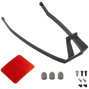 Set aripă spate pentru trotinete electrice cu roți de 10 inch Xiaomi Mi Essential, Xiaomi Mi 1S, Xiaomi Mi Pro 2, Xiaomi Mi 3, eWheel, Negru - Img 3