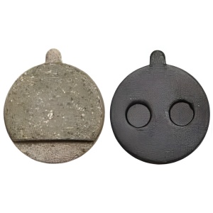 Set plăcuțe frână pentru trotinete electrice Kukirin M4, Kukirin M4 Pro, Kukirin G1 Pro, Myria Titan, Ninebot F20/F25/F30/F40, Rășina, eWheel