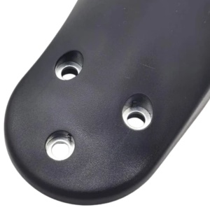 Aripă spate pentru trotinete electrice Xiaomi Mi Essential, Xiaomi Mi 1S, Xiaomi Mi Pro 2, Xiaomi Mi 3 + Cârlig + Placă de înmatriculare + 3 șuruburi cu 3 căpăcele de protecție, eWheel, Negru - Img 5