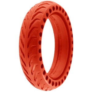 Cauciuc plin 8.5x2 | 8 ½ x 2 | 50/75-6.1 pentru trotinete electrice Xiaomi Mi Pro 2, Xiaomi Mi M365, Kugoo M2 Pro, Aovopro 365GO, JRH Electric Pro S2, Nedong, Roșu