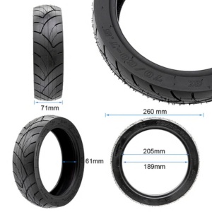 Cauciuc tubeless 70/60-7.5 pentru trotinete electrice Ninebot Max G3 E, Ninebot F3 Pro E, eWheel Pantherurban - Img 2