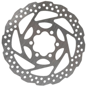 Disc frână 180 mm cu 6 prinderi pentru trotinete electrice + 6 șuruburi, eWheel, Argintiu