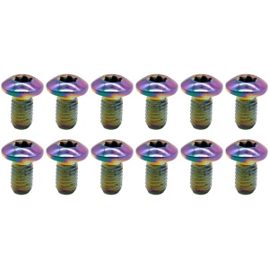 Set 12 șuruburi M5x10 mm pentru disc de frână pentru trotinete electrice și biciclete, eWheel, Multicolor