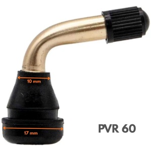 Valvă tubeless îndoită la 90 de grade pentru scutere și trotinete electrice, PVR 60, eWheel - Img 2
